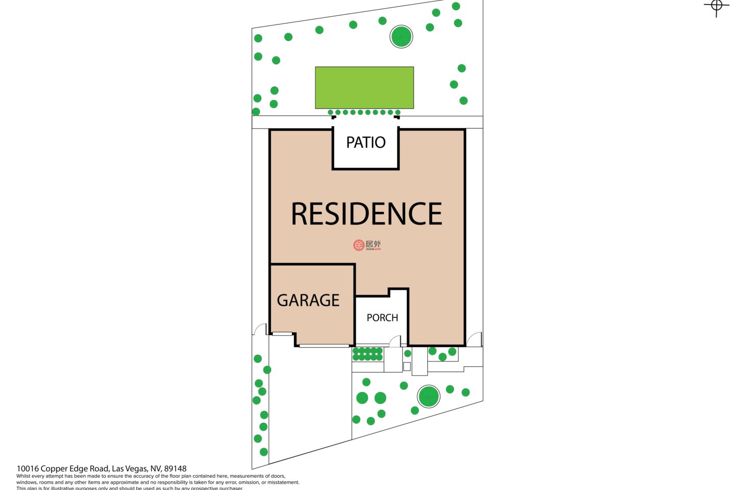 美国内华达州拉斯维加斯的独栋别墅，10016 Copper Edge Road，编号77090110