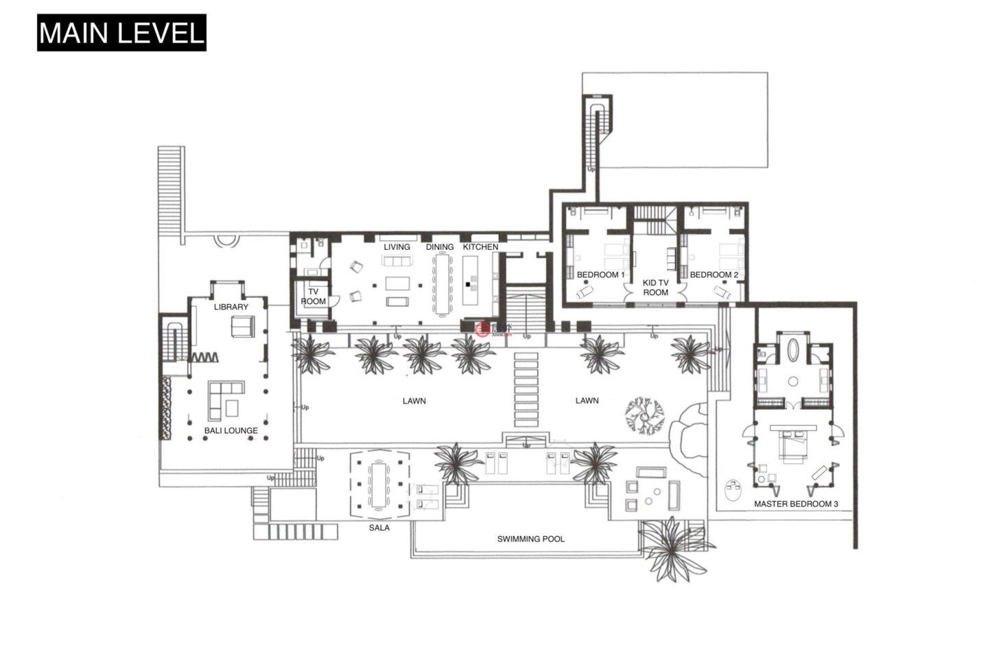 泰国普吉府普吉的独栋别墅，Villa Analaya Villa 5 Laemson Estate Kamala，编号75390150