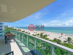 美国佛罗里达州迈阿密海滩的公寓，1455 Ocean Dr Unit# 909，编号75796746